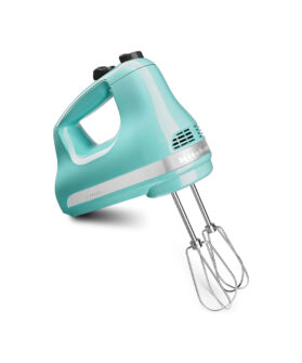 5 Ultra Power Speed Hand Mixer Aqua Sky